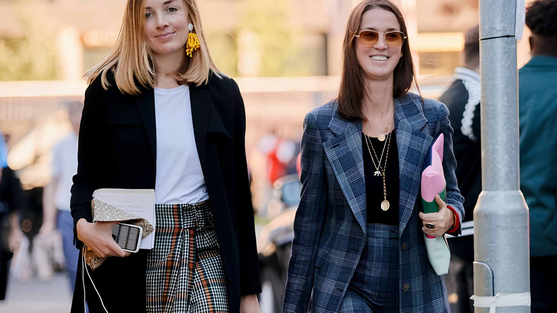 9. Plaid and Stripes Re-Emerge