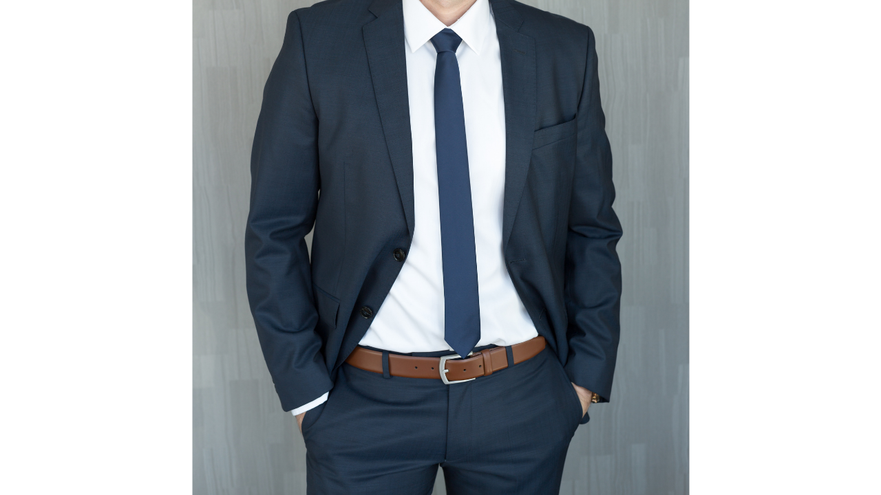 5. Keep a navy suit ready for smarter occasions