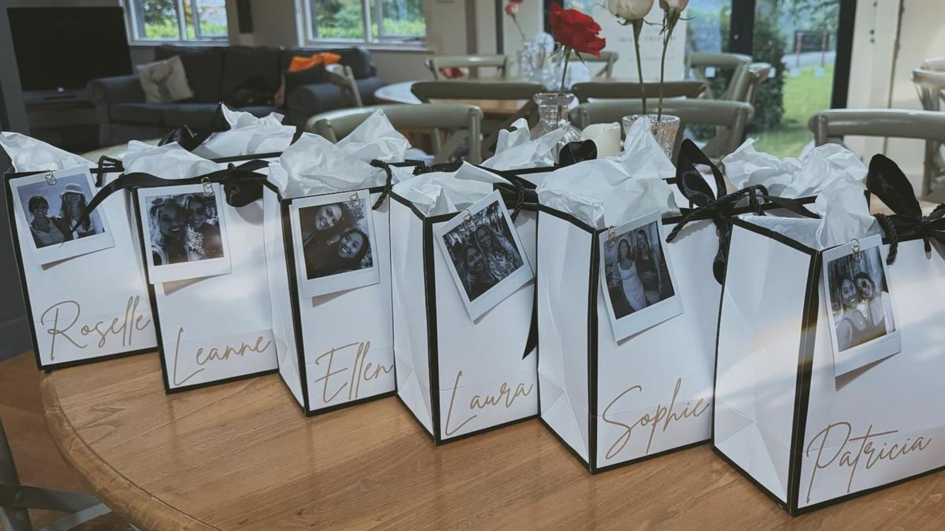 9. Personalised Bridal Party Bags