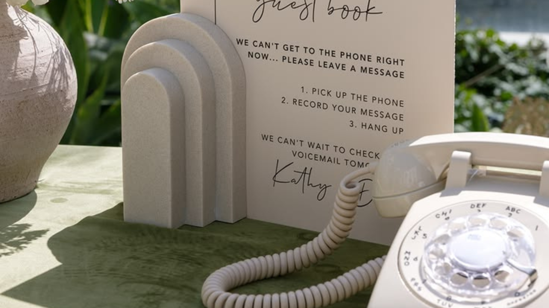 2. Audio Guest Books