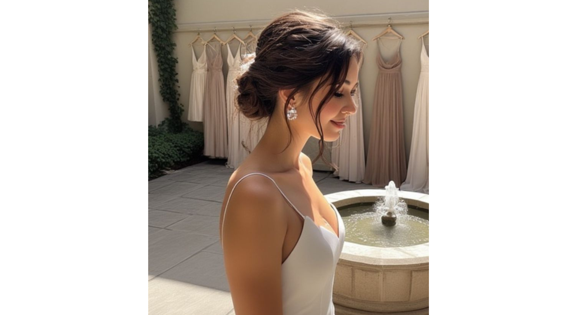 1. Classic Low Chignon