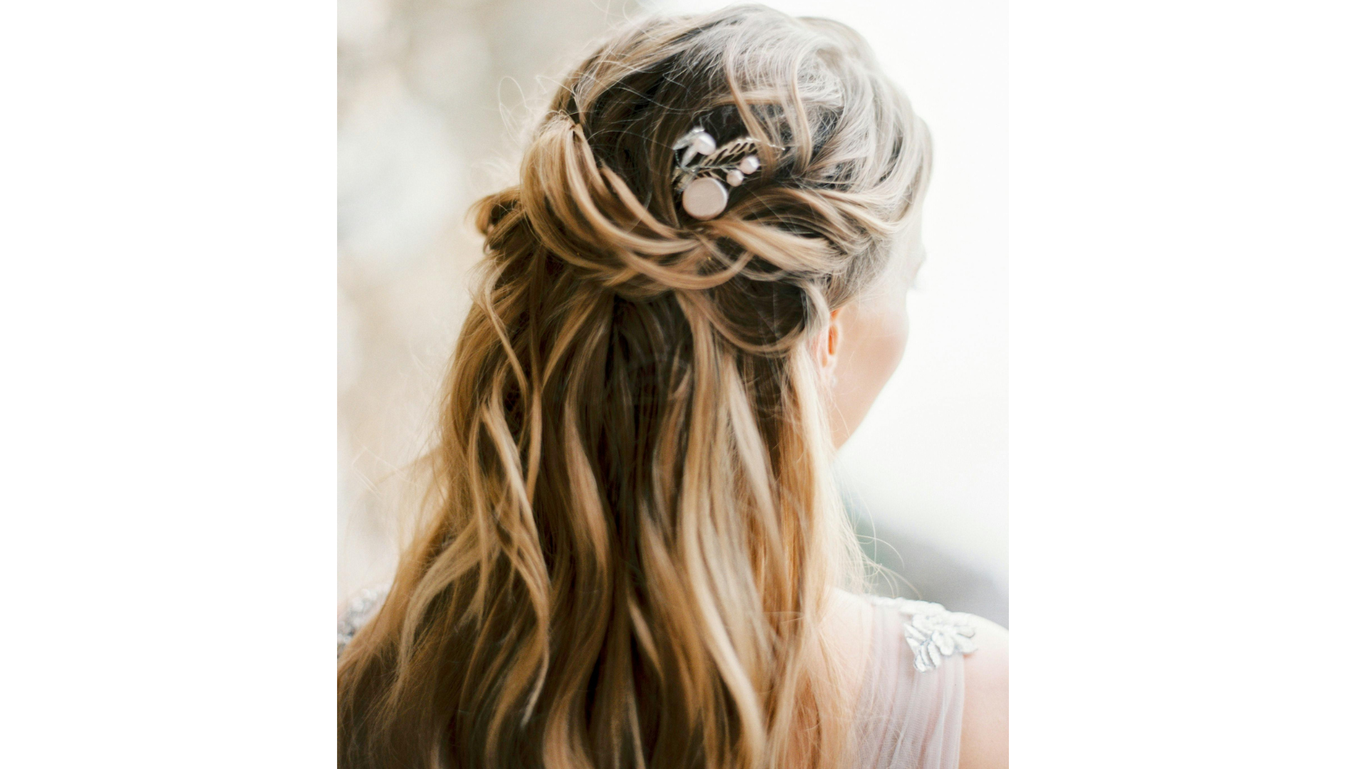 4. Half-Up, Half-Down Style