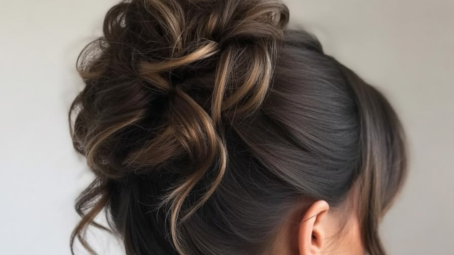 10. High Bridal Bun