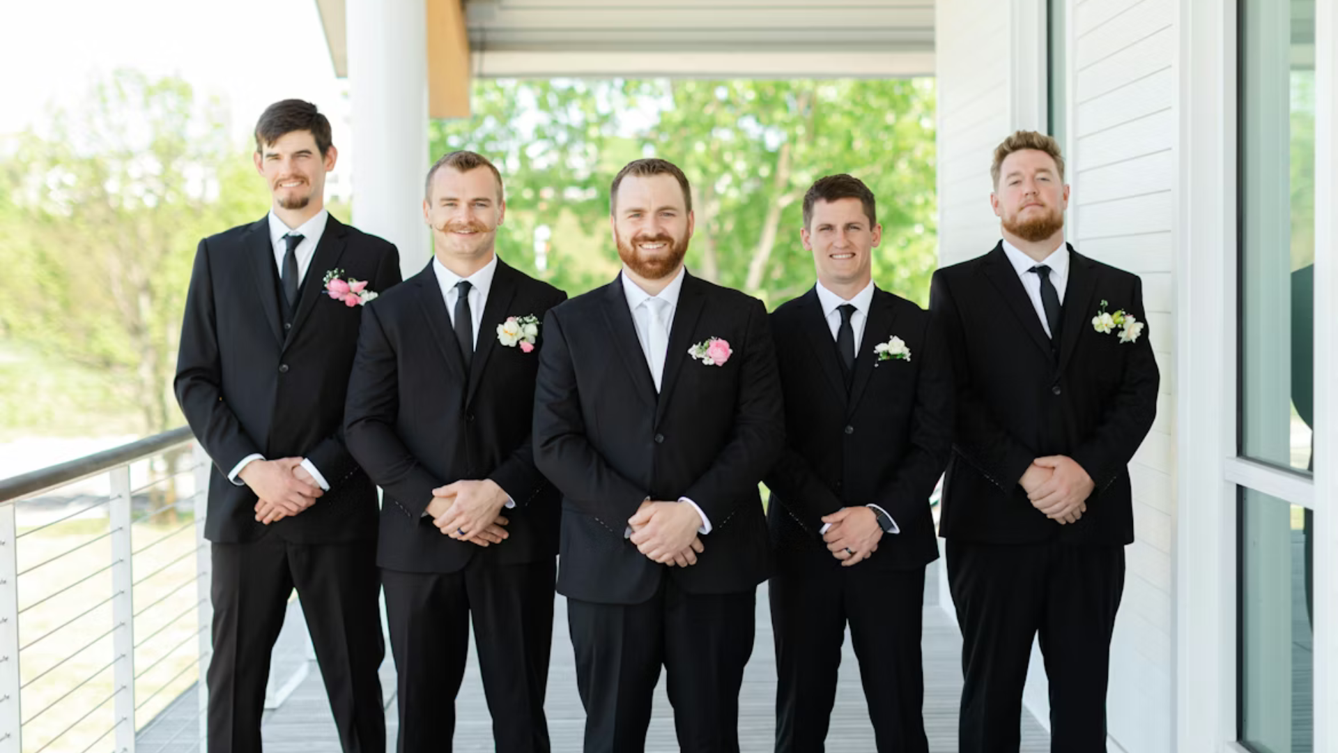4. Groom and Groomsmen Reveal