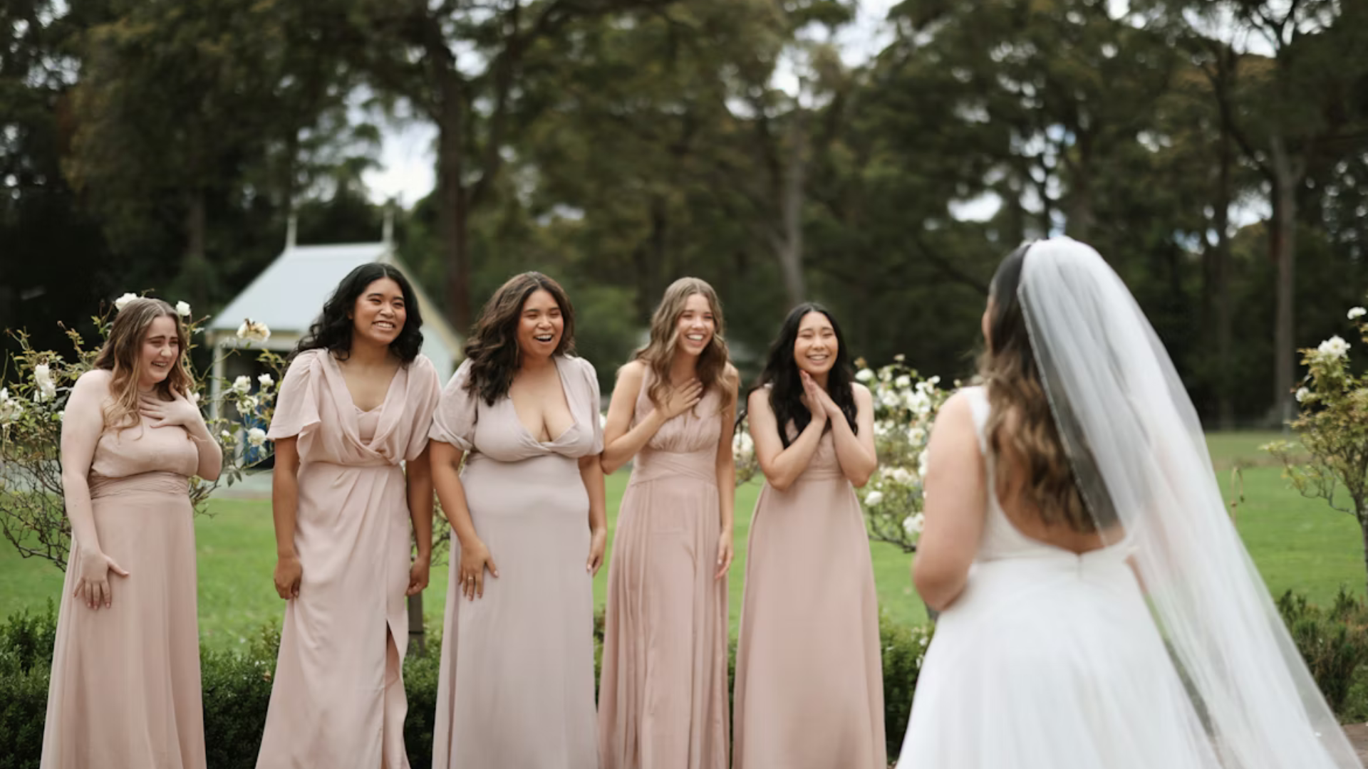 3. Bridesmaids First Reveal