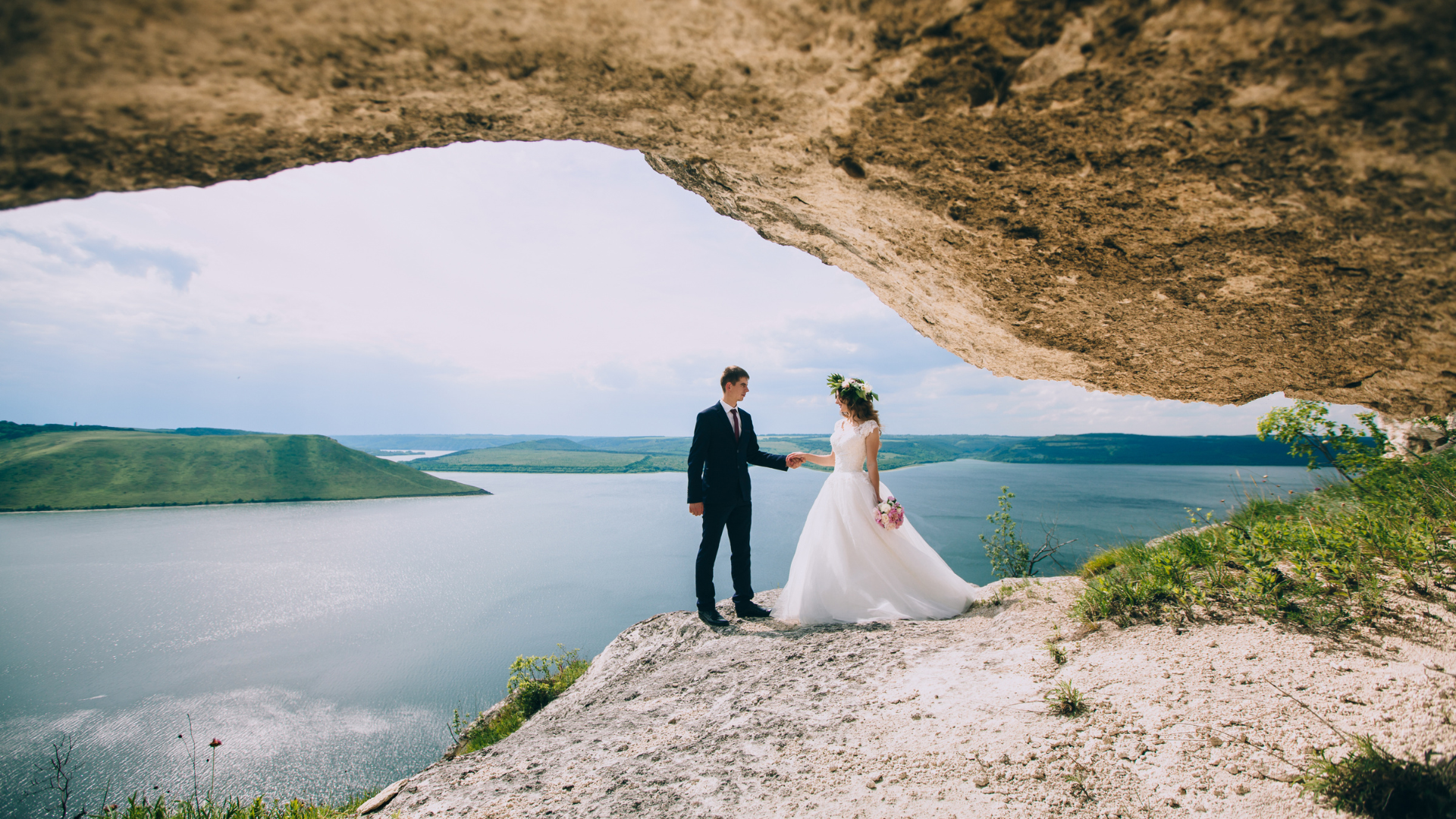 2. Coastal Cliffside Backdrops