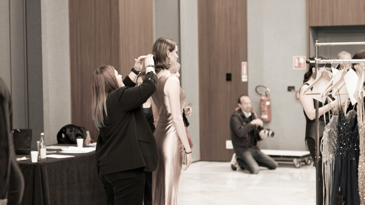 1. A wardrobe issue during the first dance
