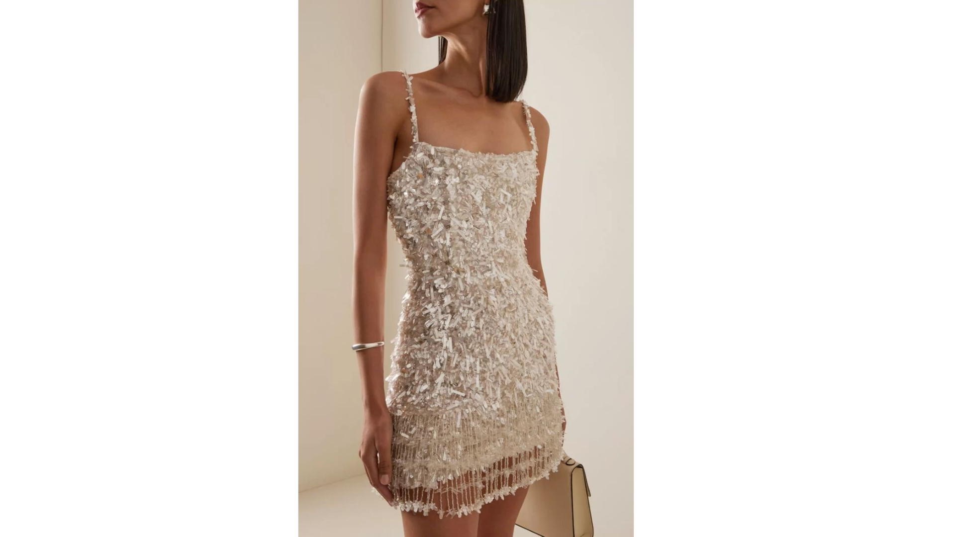7. Embellished Sequin Mini
