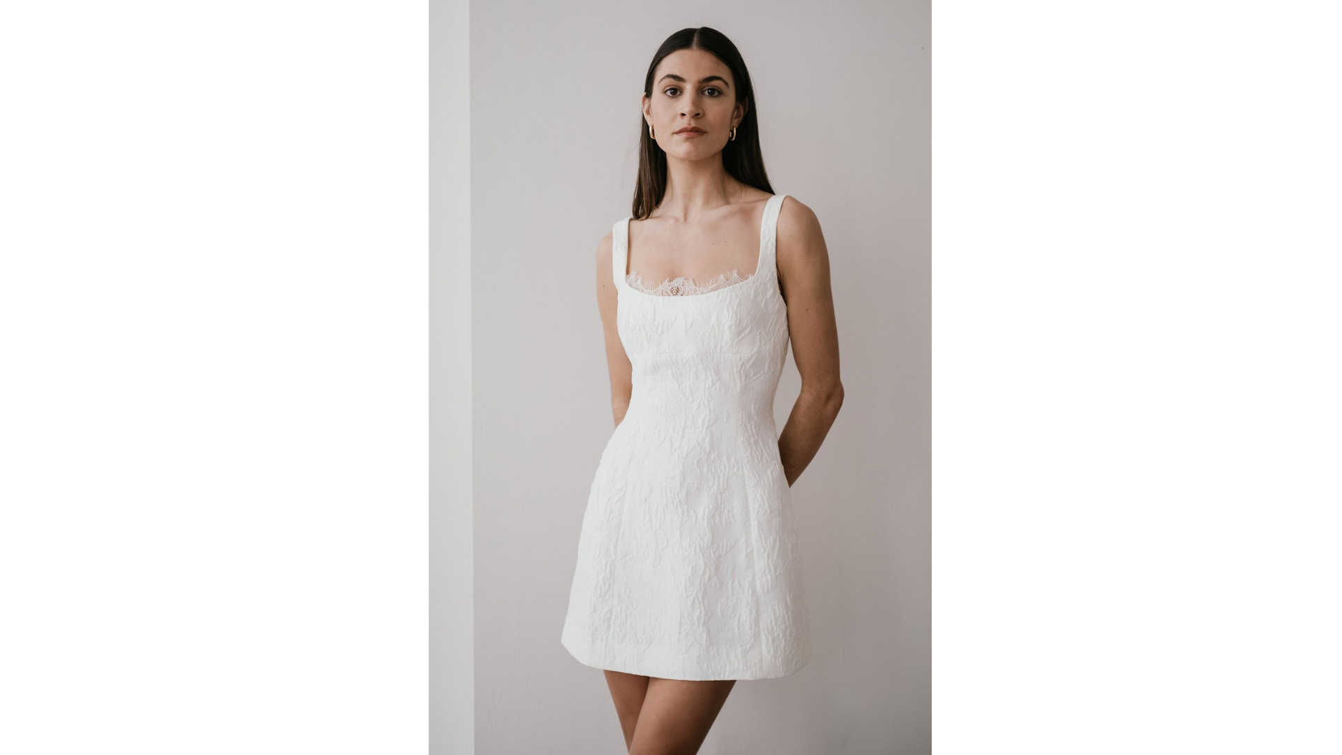 10. Square-Neck Mini Dress