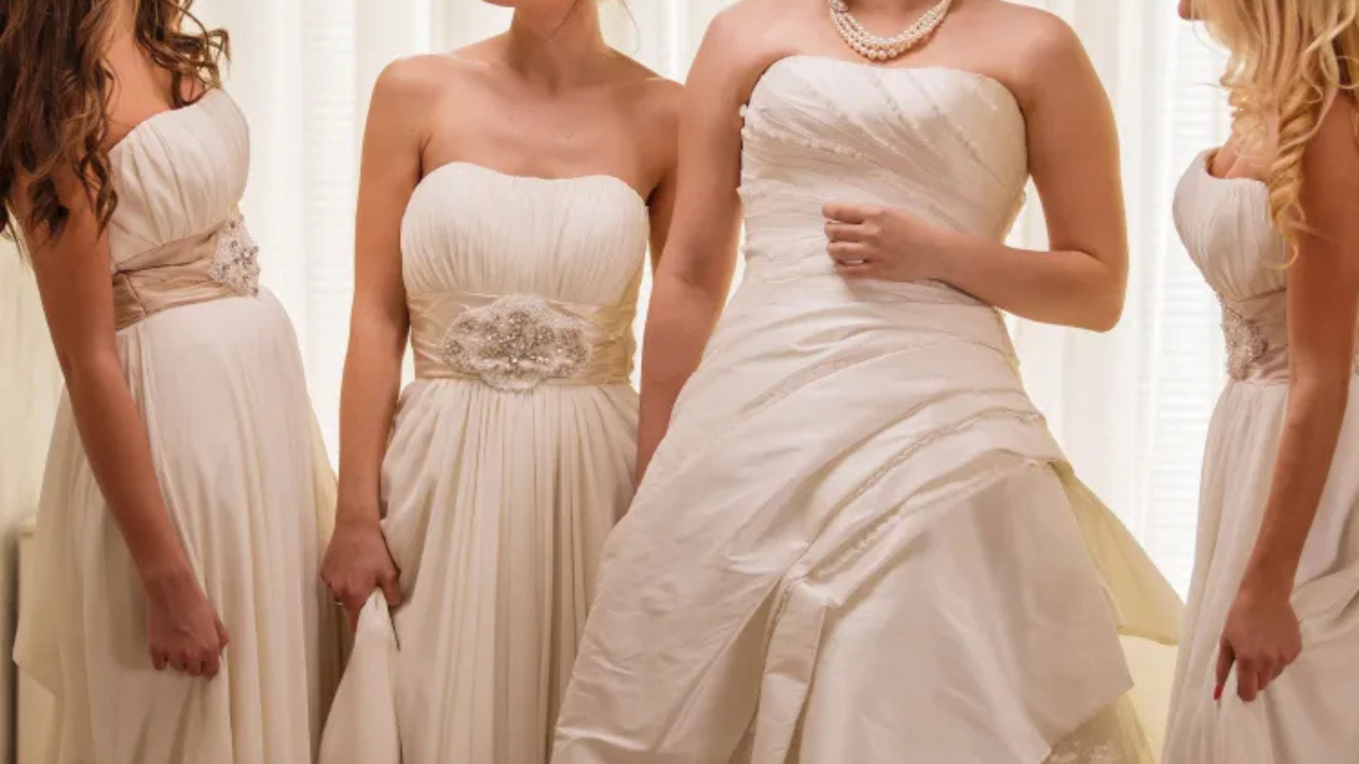 14. Bridal-like outfits