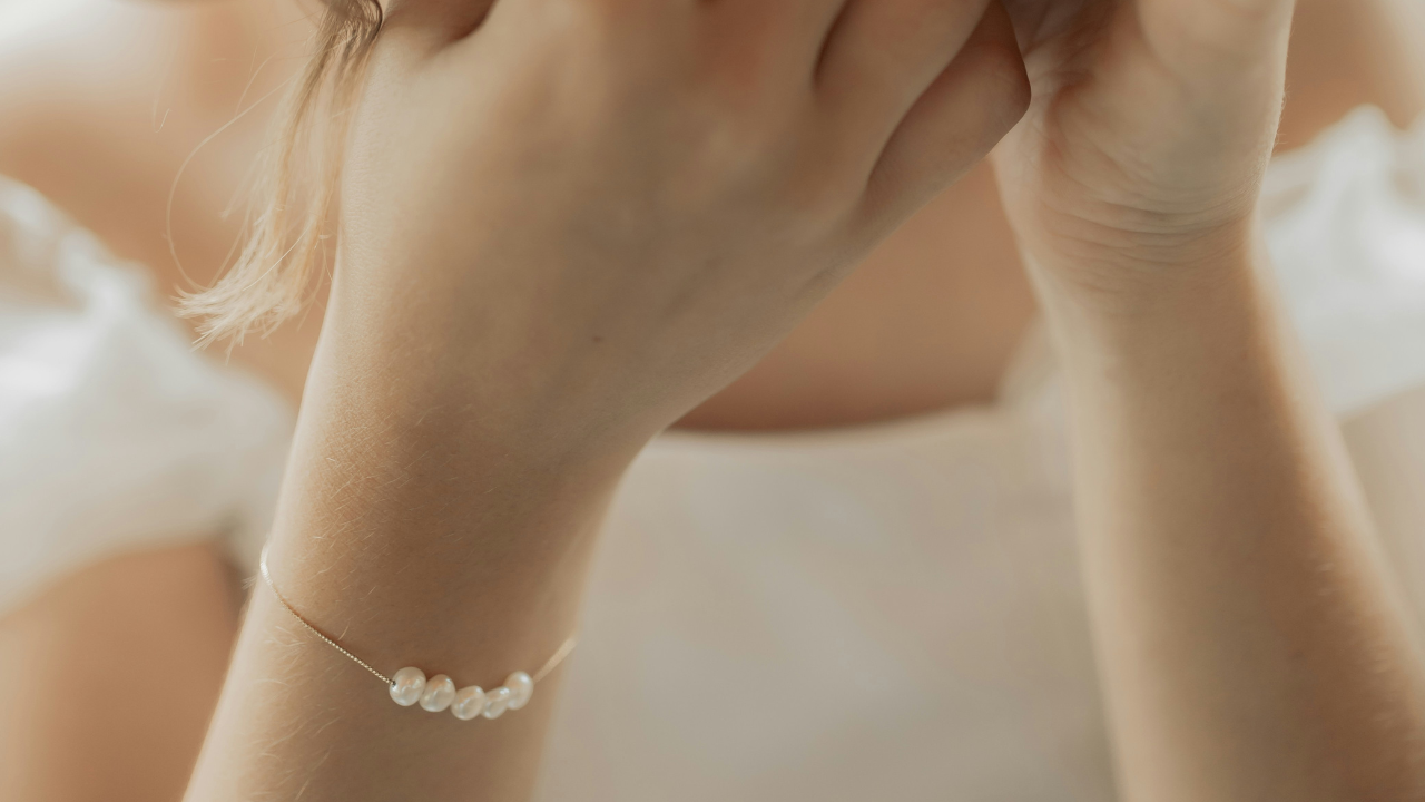 14. A birthstone bracelet