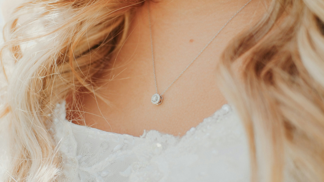 20. A necklace with a lyric