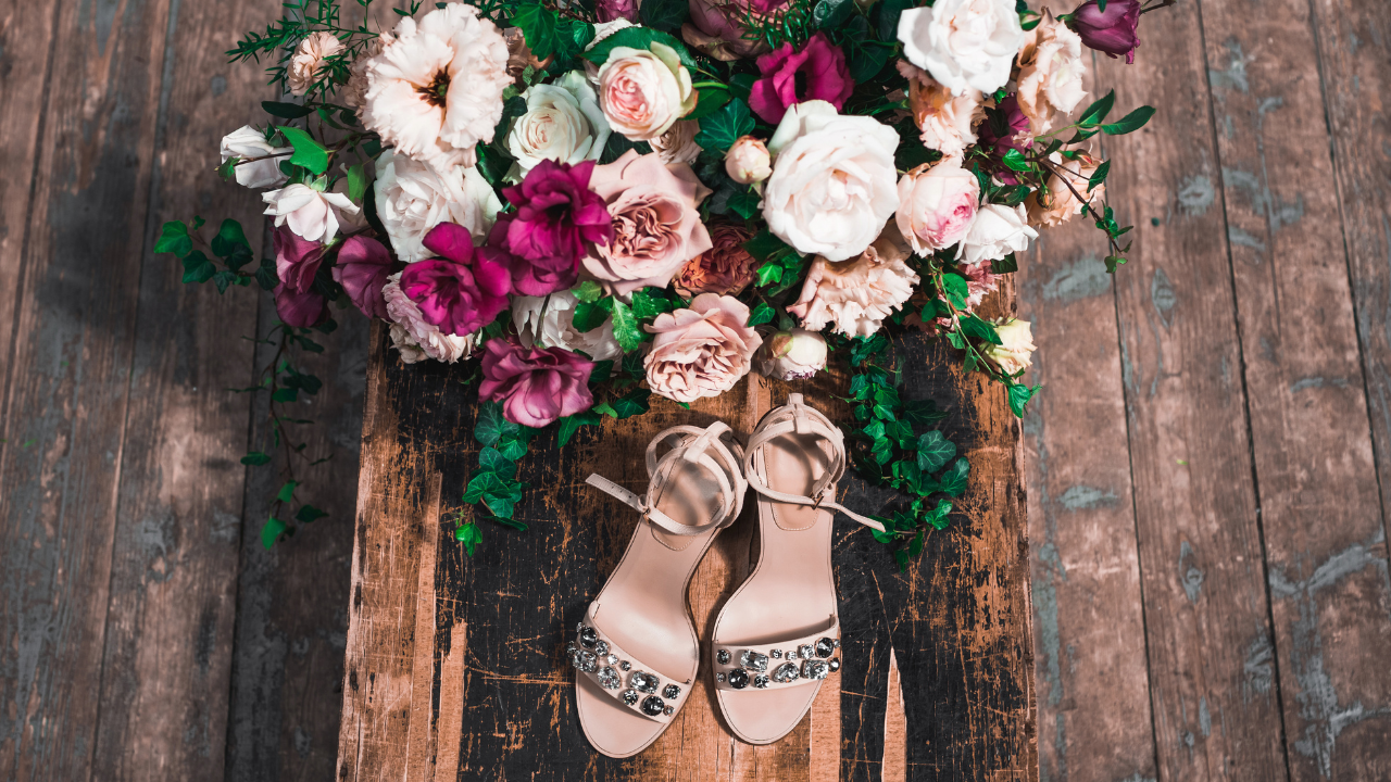 13. Painted shoe interiors
