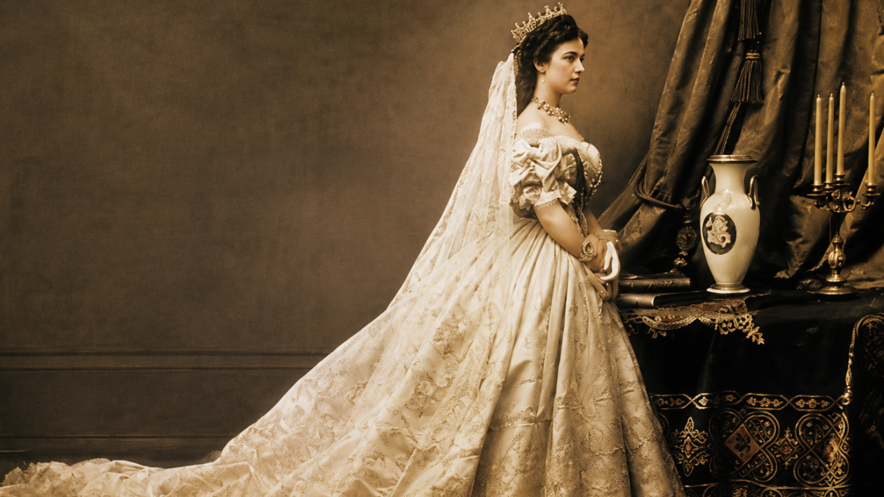 5. Empress Elisabeth of Austria’s wedding gown