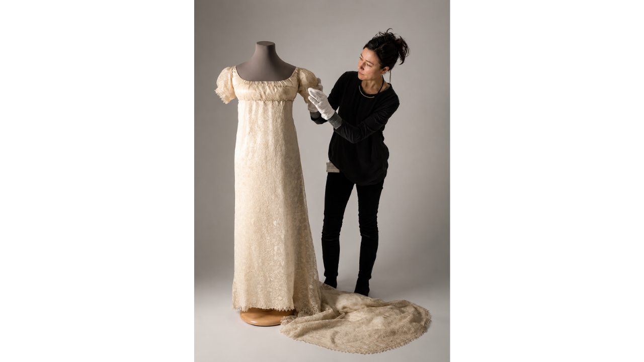 12. Queen Charlotte’s surviving dress