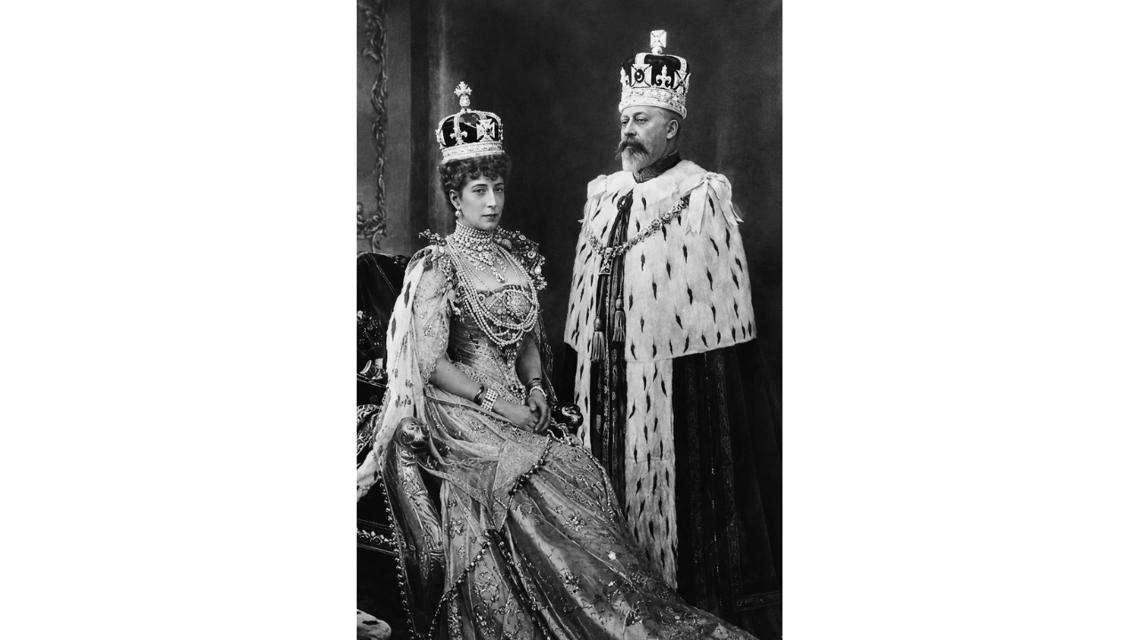 10. Queen Alexandra’s coronation gown