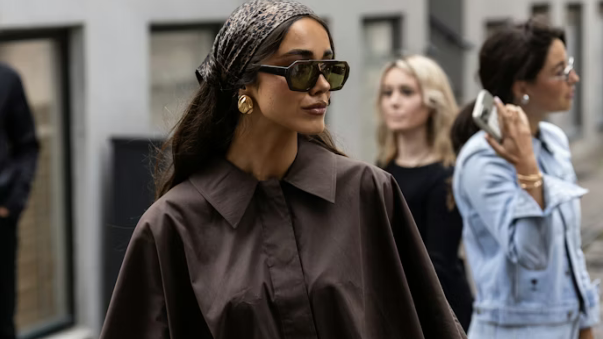 1. The Oversized Button-Down Shirt