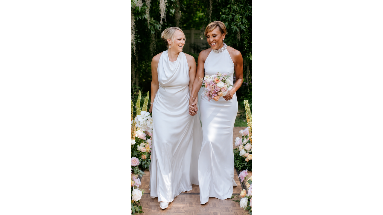 11. Robin Roberts and Amber Laign