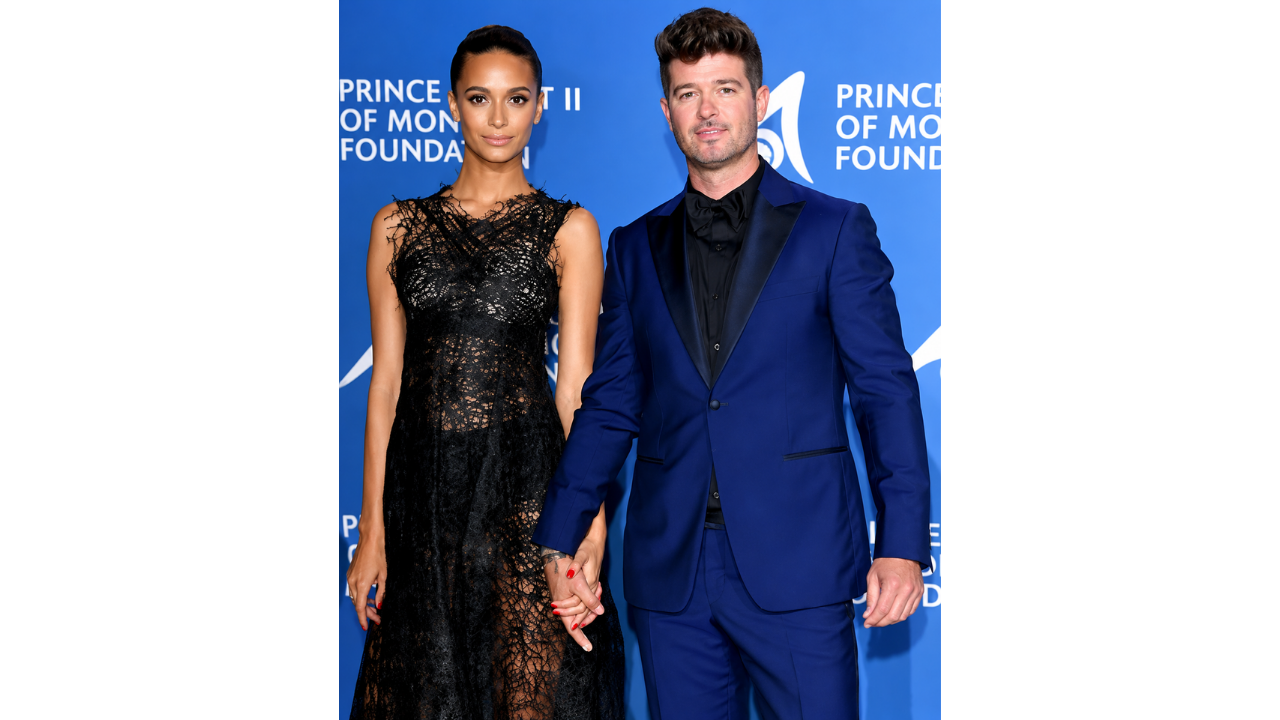 9. Robin Thicke and April Love Geary