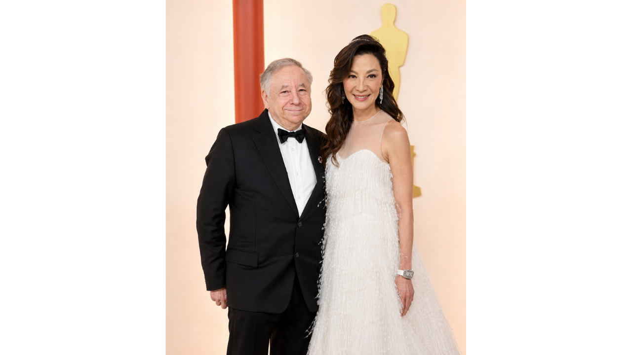 4. Michelle Yeoh and Jean Todt