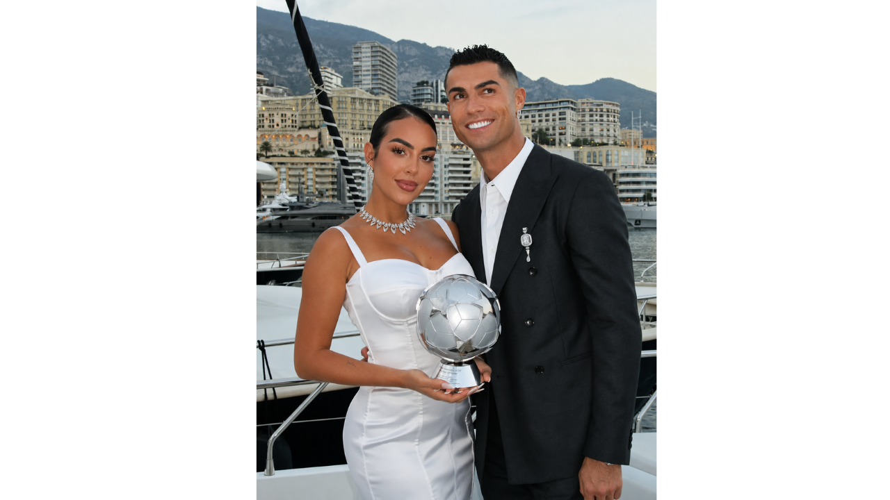 1. Cristiano Ronaldo and Georgina Rodríguez