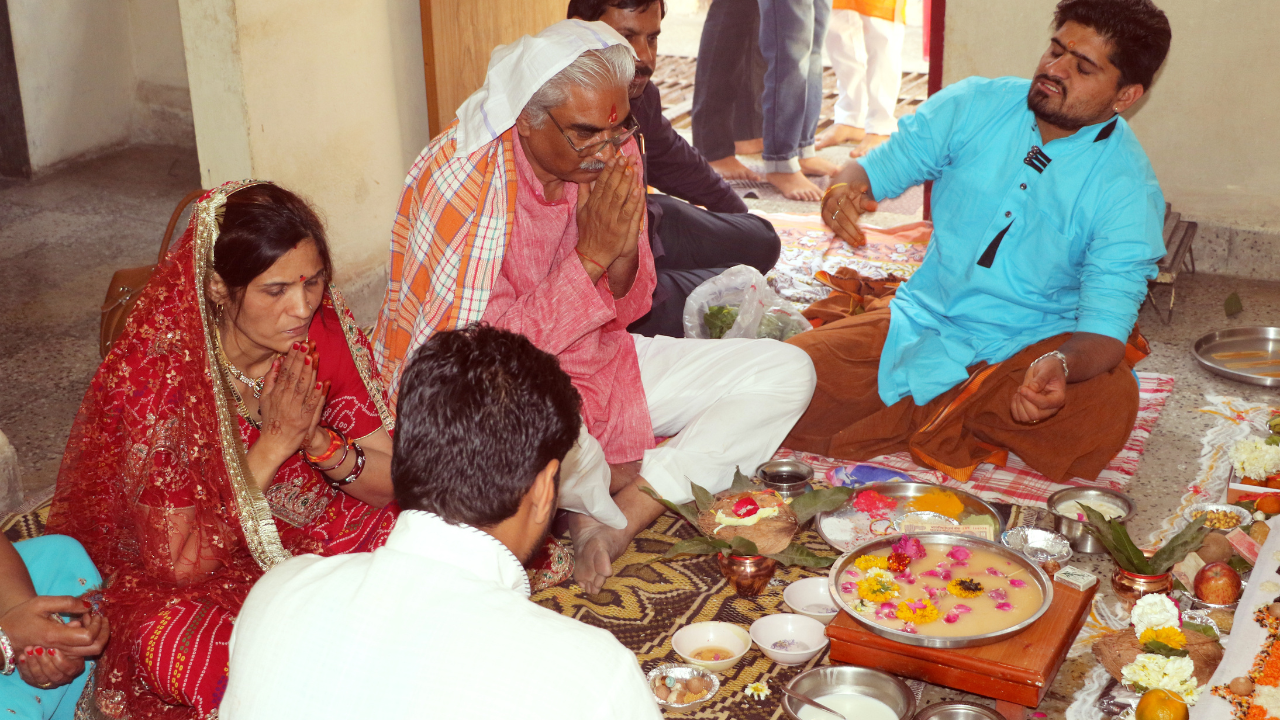 10. Purification rituals before the ceremony