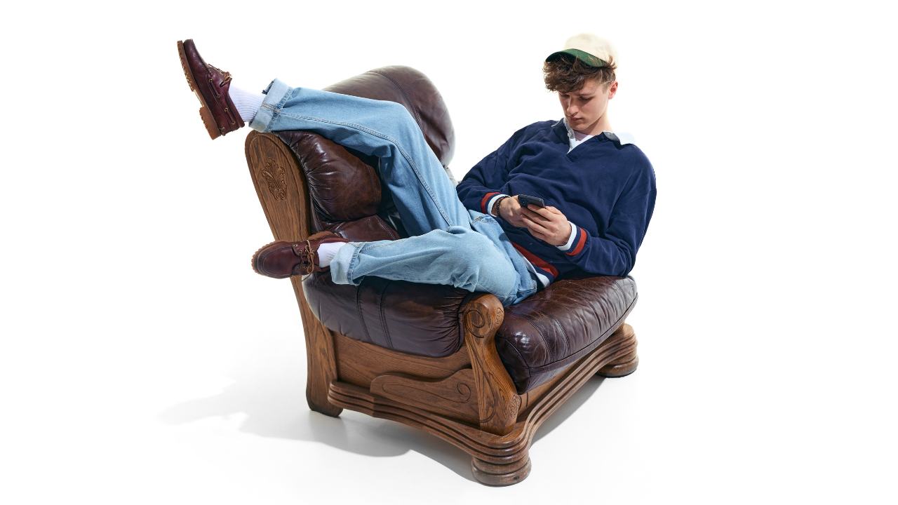 6. Relaxed preppy styling