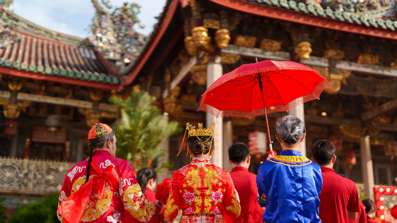 6. China: Wedding door games